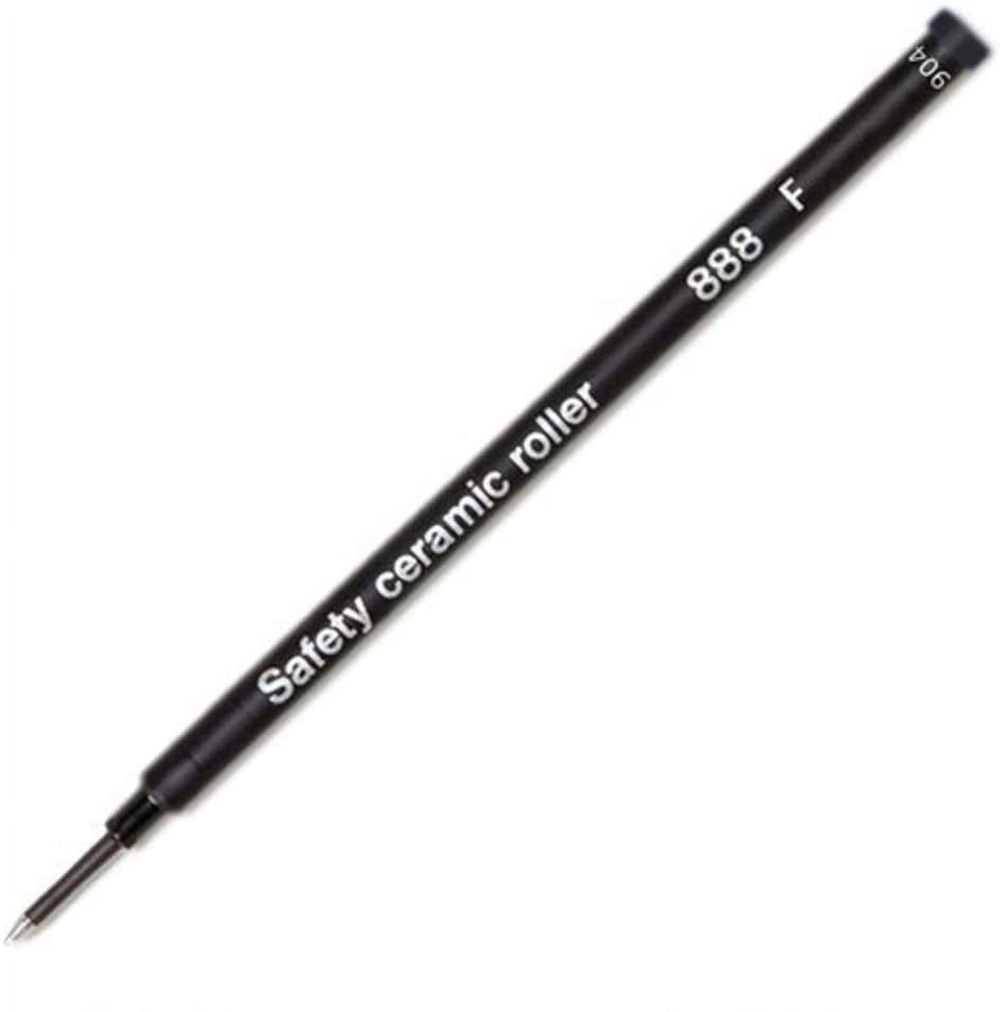 12 Pack - Schmidt 888 Black Fine Rollerball Refill