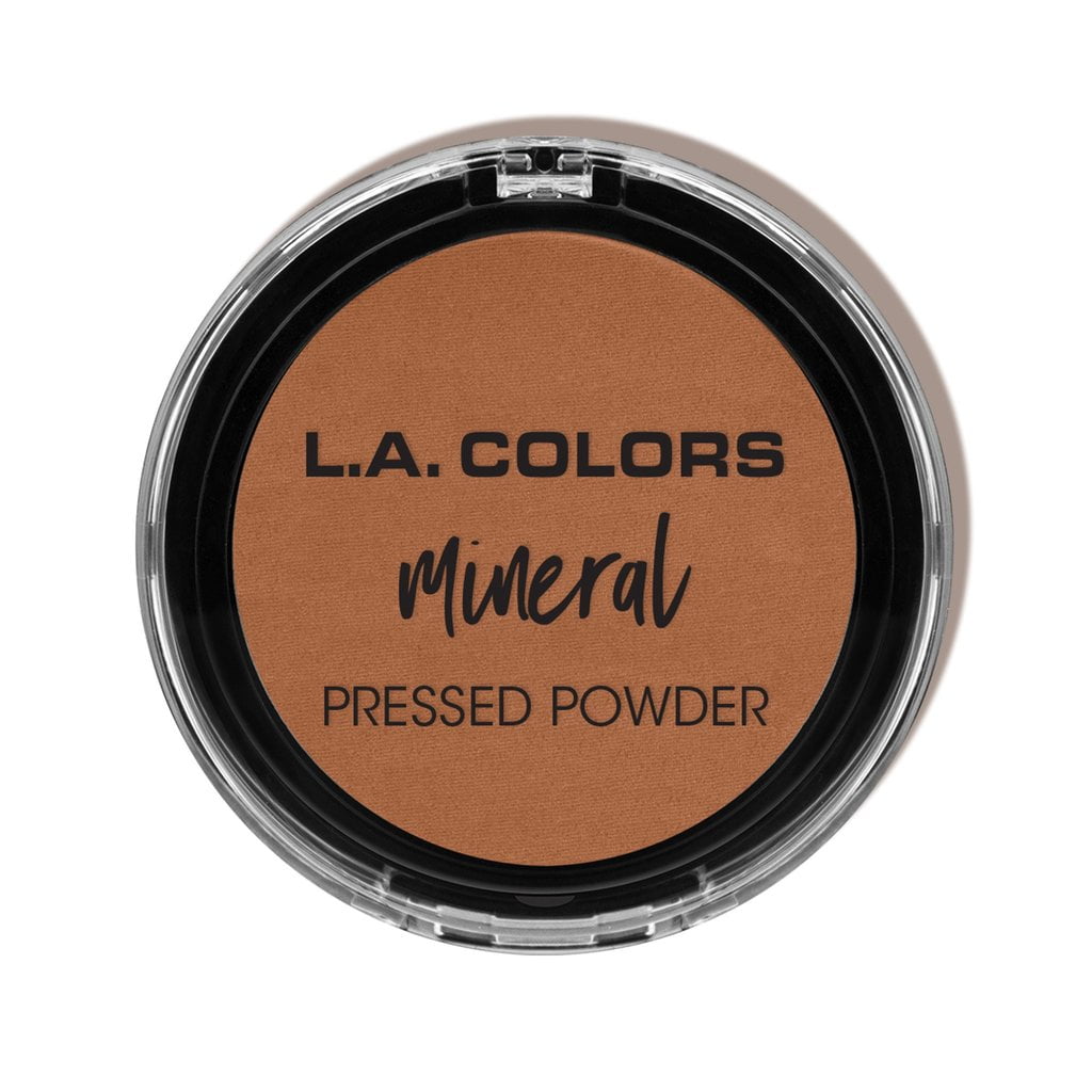 L.A. COLORS Mineral Pressed Powder CMP380 TOASTED ALMOND