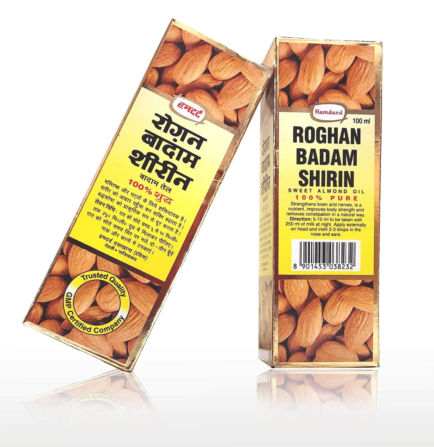 Hamdard Rogan Badam Shirin Sweet Almond Oil for Combination skin (100 g)