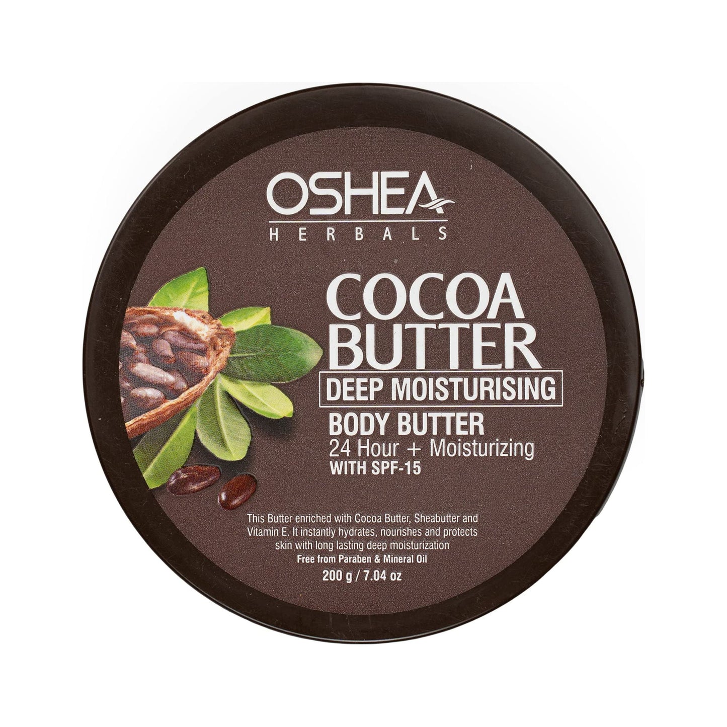 Oshea Herbals Cocoa Butter Body Butter for Dry Itchy Skin I Stretch Marks I Deep Nourishme
