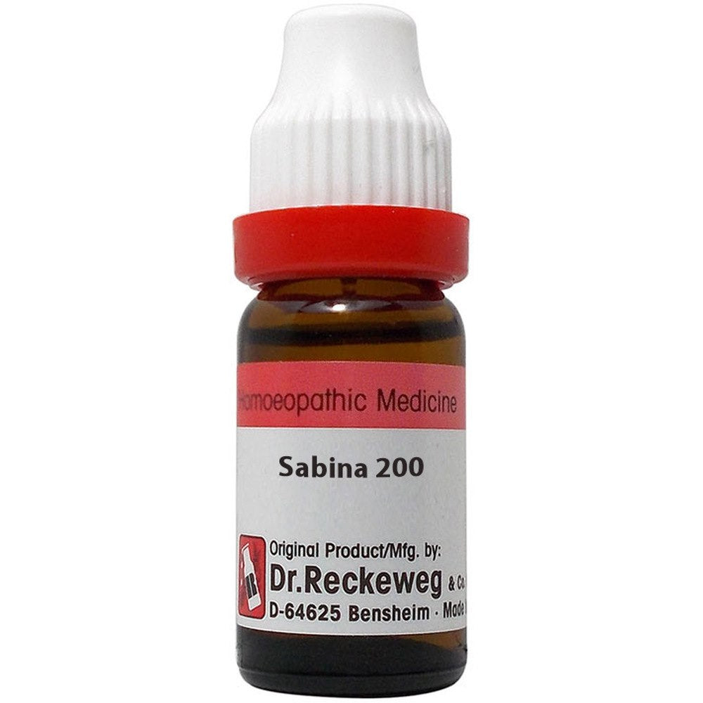 Dr. Reckeweg Germany Sabina Dilution: 200CH,