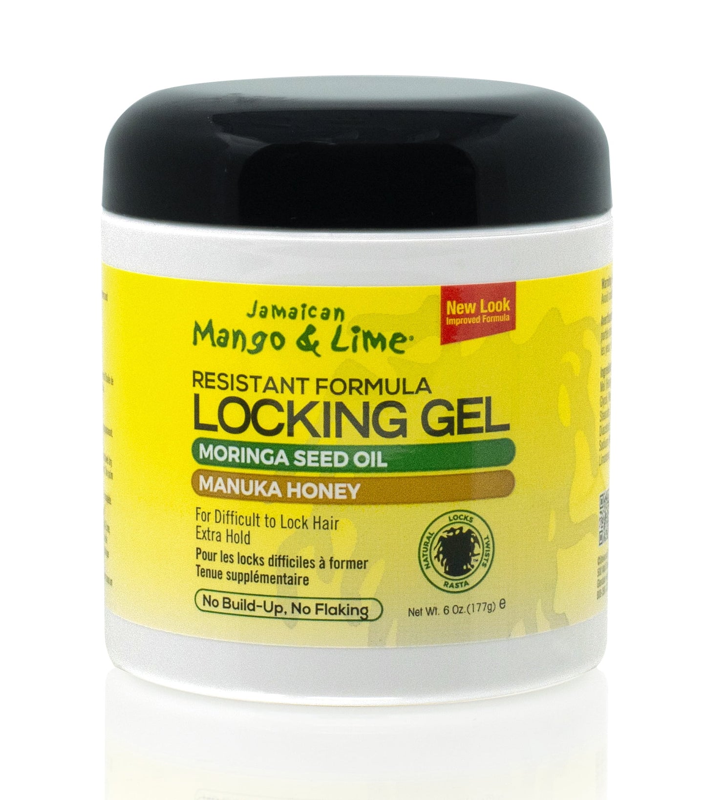 Jamaican Mango & Lime Nourishing Resistant Formula Locking Hair Styling Extra Hold Gel, 6