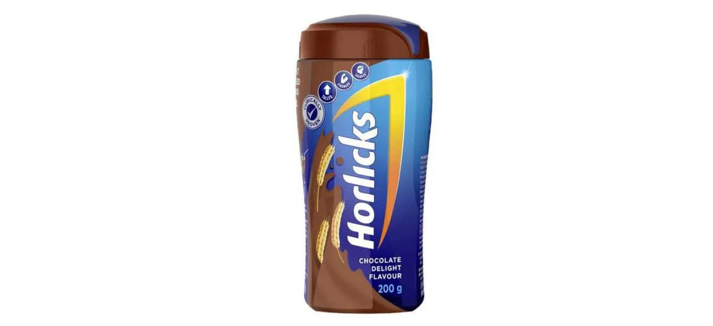 Horlicks Health and Nutrition drink - 200 g Pet Jar (Chocolate flavor)
