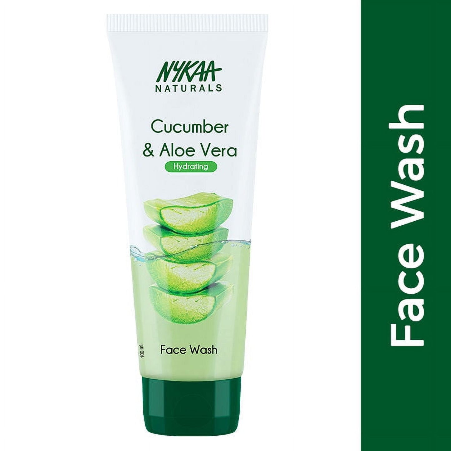 Nykaa Naturals Cucumber & Aloe Vera FaceWash for Hydrated Skin