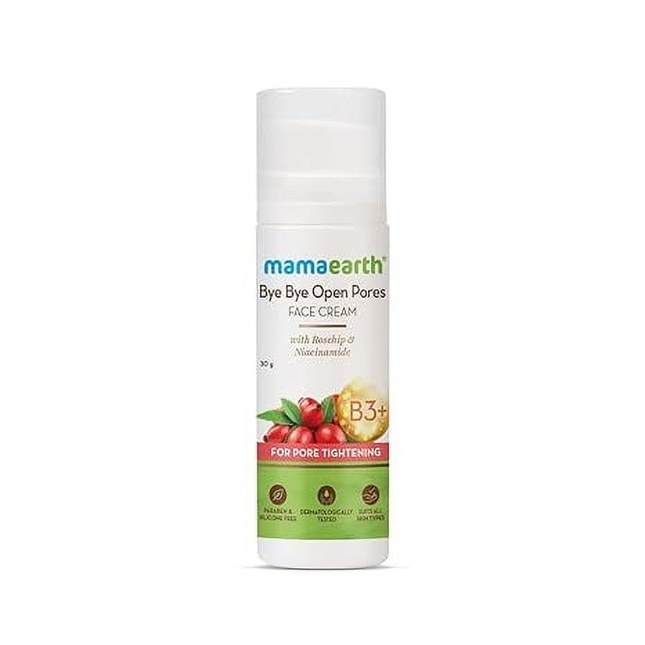 Mamaearth Bye Bye Face Cream, For Pore Tightening with Rosehip & Niacinamide - 30 g