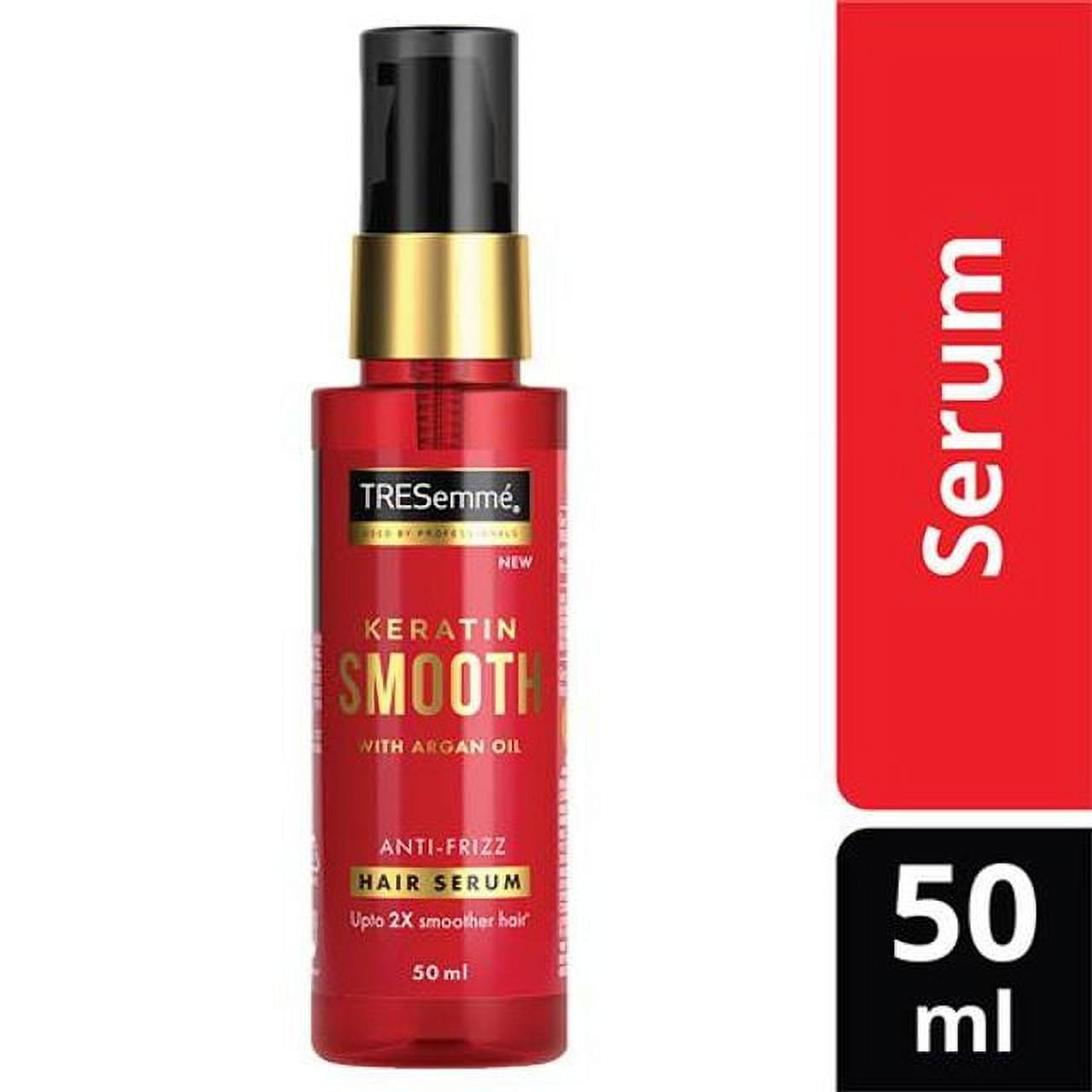 Tresemme Keratin Smooth Anti-Frizz Hair Serum - With Argan Oil, Upto 2X Smoothness, 50 ml