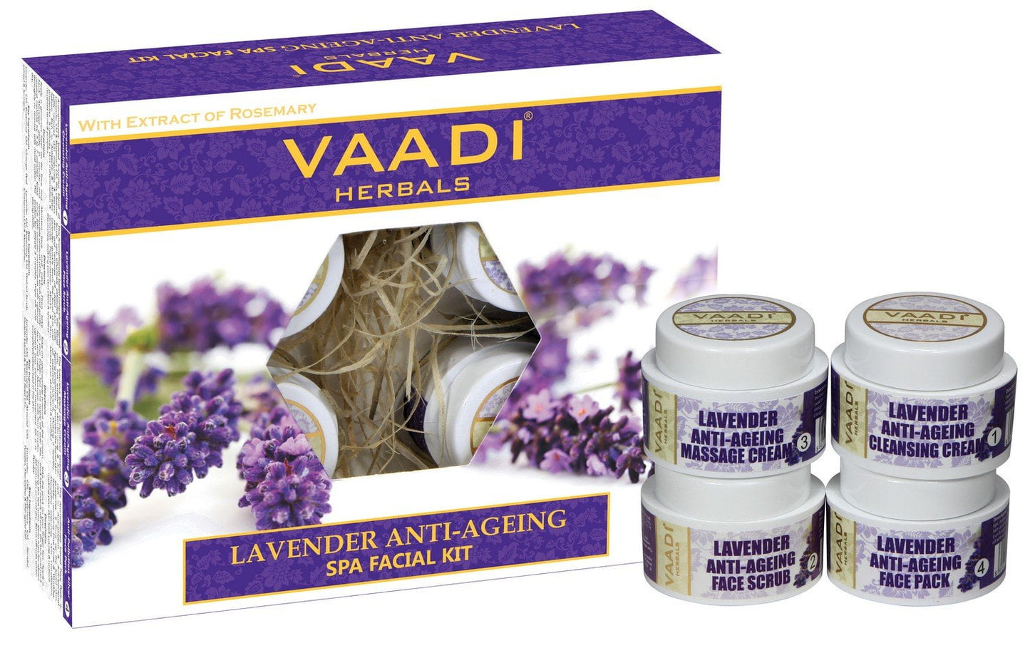 Vaadi Herbals FacePack Lavender & Rosemary 70ml