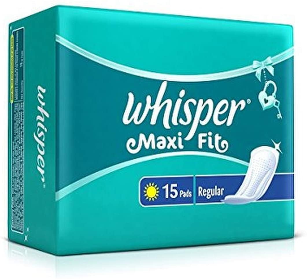 Whisper Maxi Fit - Regular (15 Pads)