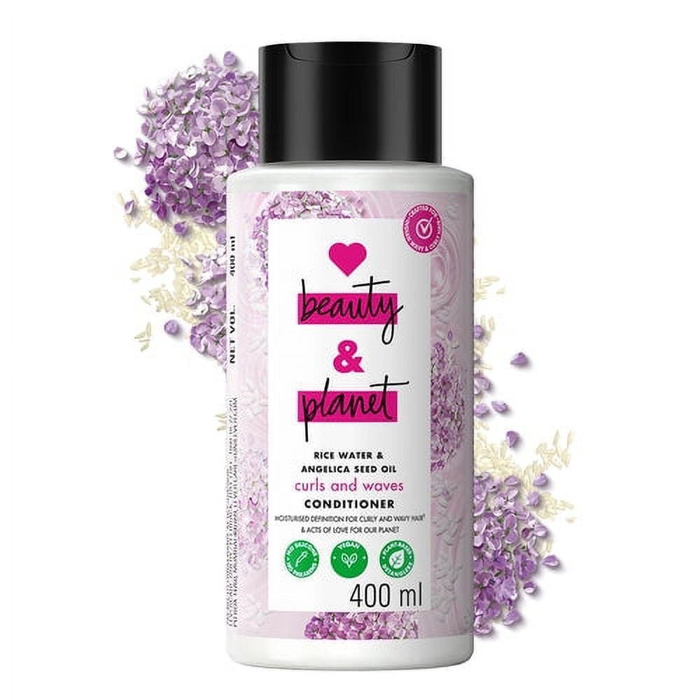 Love Beauty and Planet Rice Water & Angelica Seed Oil Silicone Free Conditioner For Curly