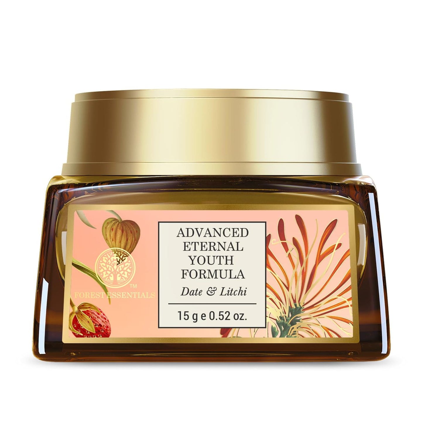 Forest Essentials Travel Size Advanced Eternal Youth Formula Date & Litchi|Ayurvedic Anti-