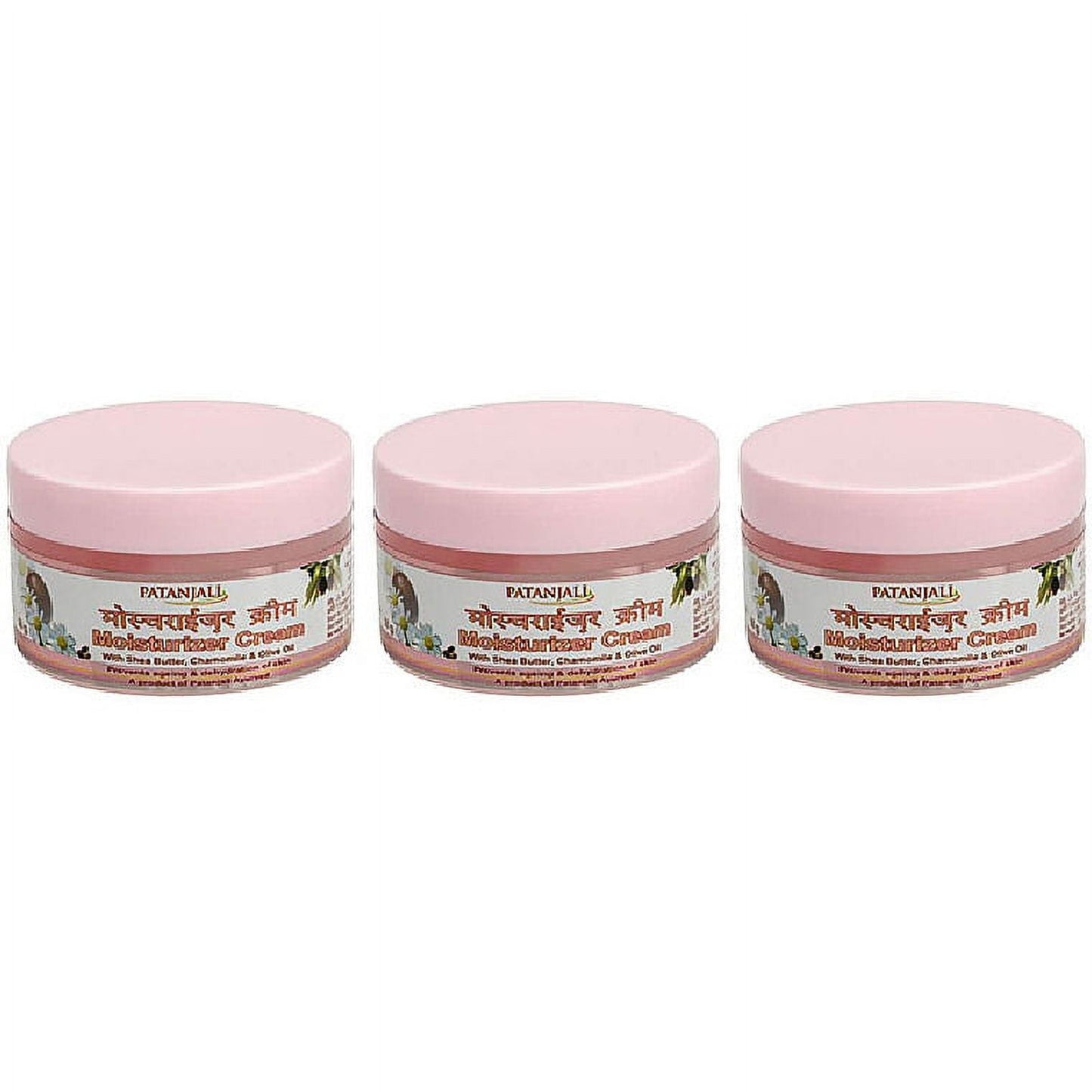 Pack Of 3 - Patanjali Moisturizer Cream - 50 Gm (1.75 Oz)