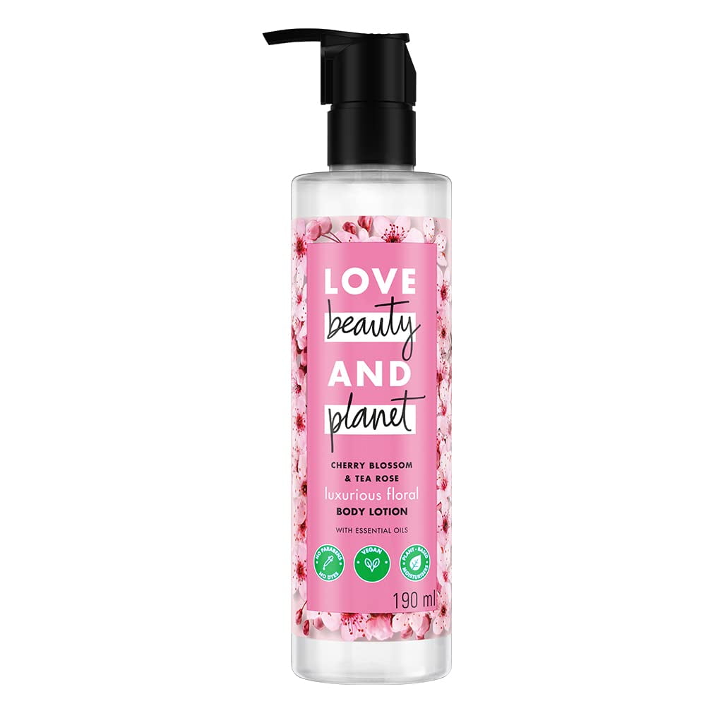 Love Beauty and Planet Cherry Blossom & Tea Rose BodyLotion - 190ml