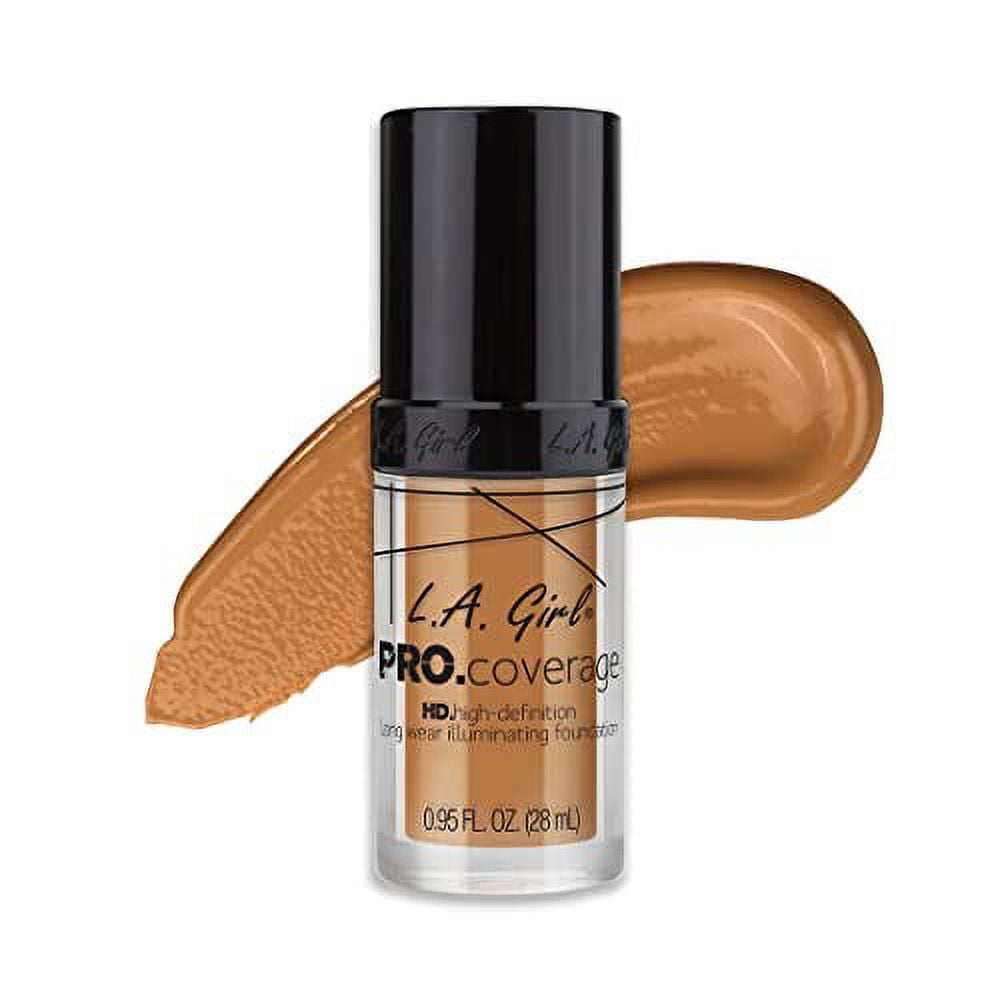 L.A. Girl Pro Coverage .. Liquid Foundation, Warm Beige, .. 0.95 Fl Oz