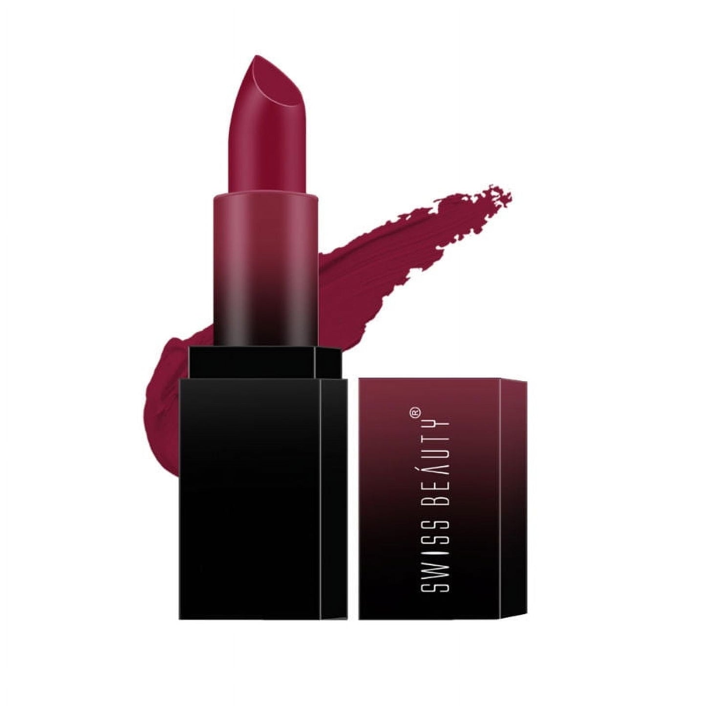 Swiss Beauty HD Matte Lipstick - 21 Bold Wine