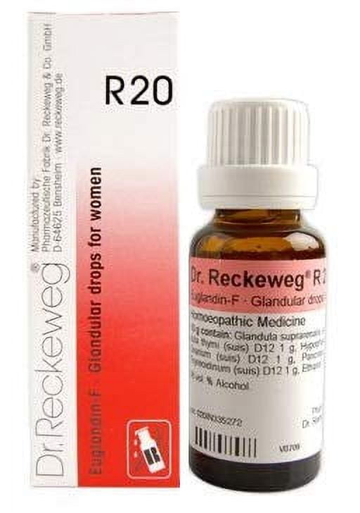 Dr Reckeweg Drops (pack of 22ml) R20