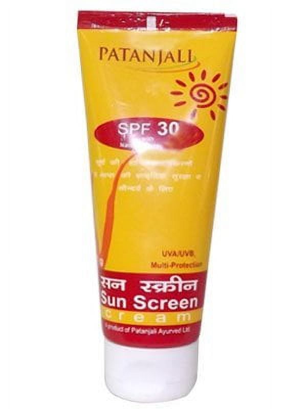 PATANJALI Sun Screen Cream SPF 30 (50 Grams)