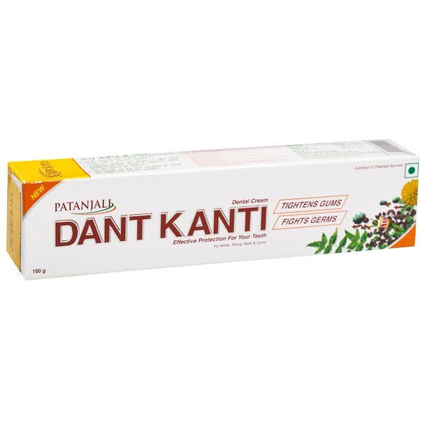 Patanjali Dant Kanti Natural Toothpaste - 100 Gm (3.5 Oz)