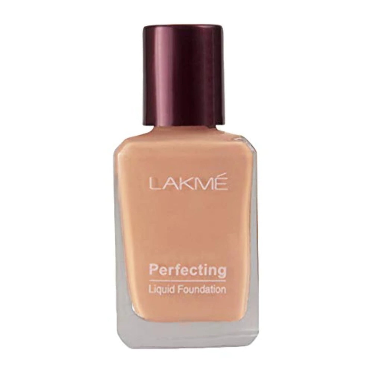 Lakme Perfecting Liquid Foundation, Marble, Waterproof Full Coverage Long Lasting - Light
