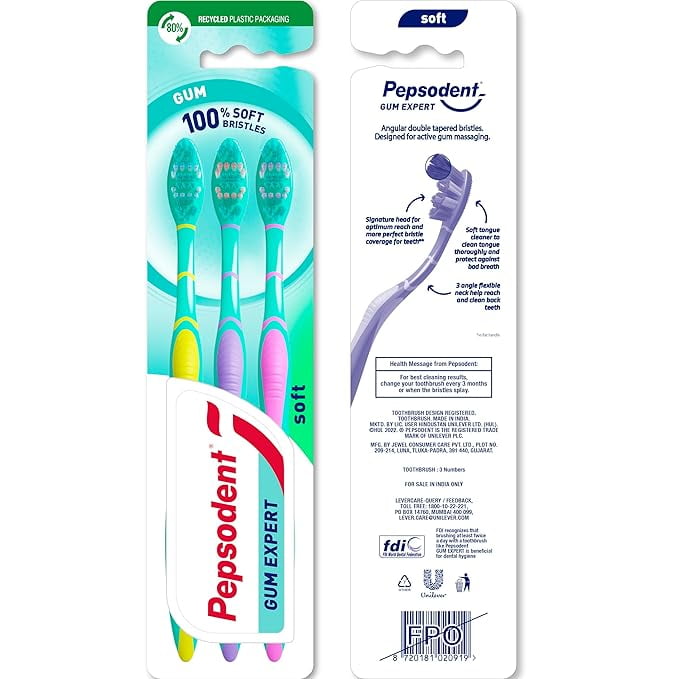 Pepsodent PEP GUMCARE TB SFT B2G1 MULTIPACK