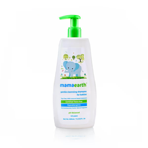 Mamaearth Gentle Cleansing Shampoo for Babies: 400 ml