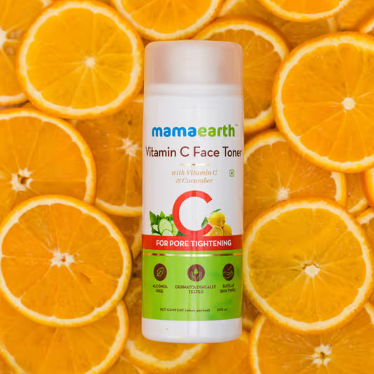 Mamaearth Vitamin C Face Toner: Cucumber, 200 ml