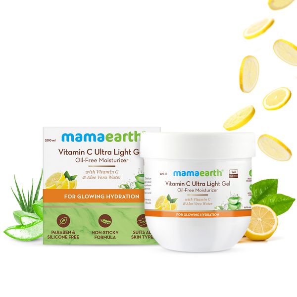 Mamaearth Vitamin C Ultra Light Gel Moisturizer: 200