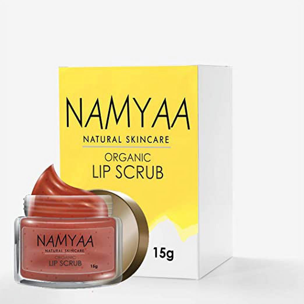 Namyaa Organic Lip Scrub, Coconut, Glycerin and Other Natural Ingredients, Softens Smooth
