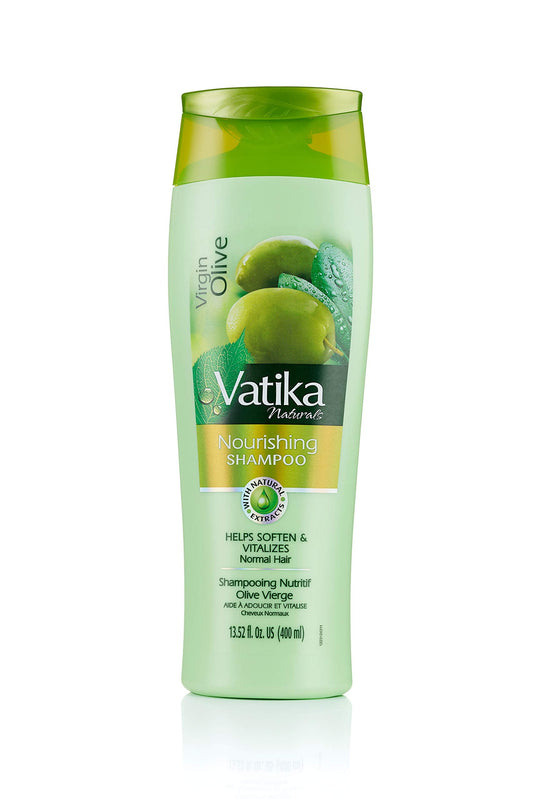 Dabur Vatika Naturals Virgin Olive Nourishing Shampoo 400ml - Hair Products