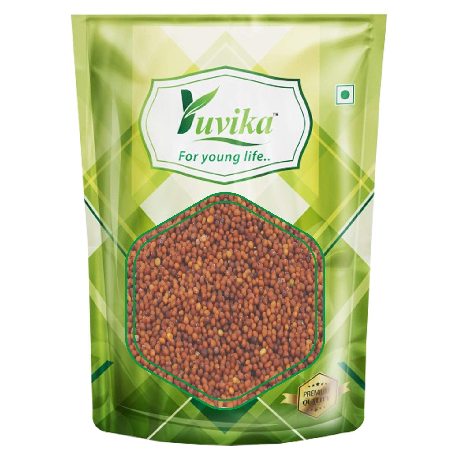 Yuvika Rai Seeds - Red Mustard Seeds (100 Grams)