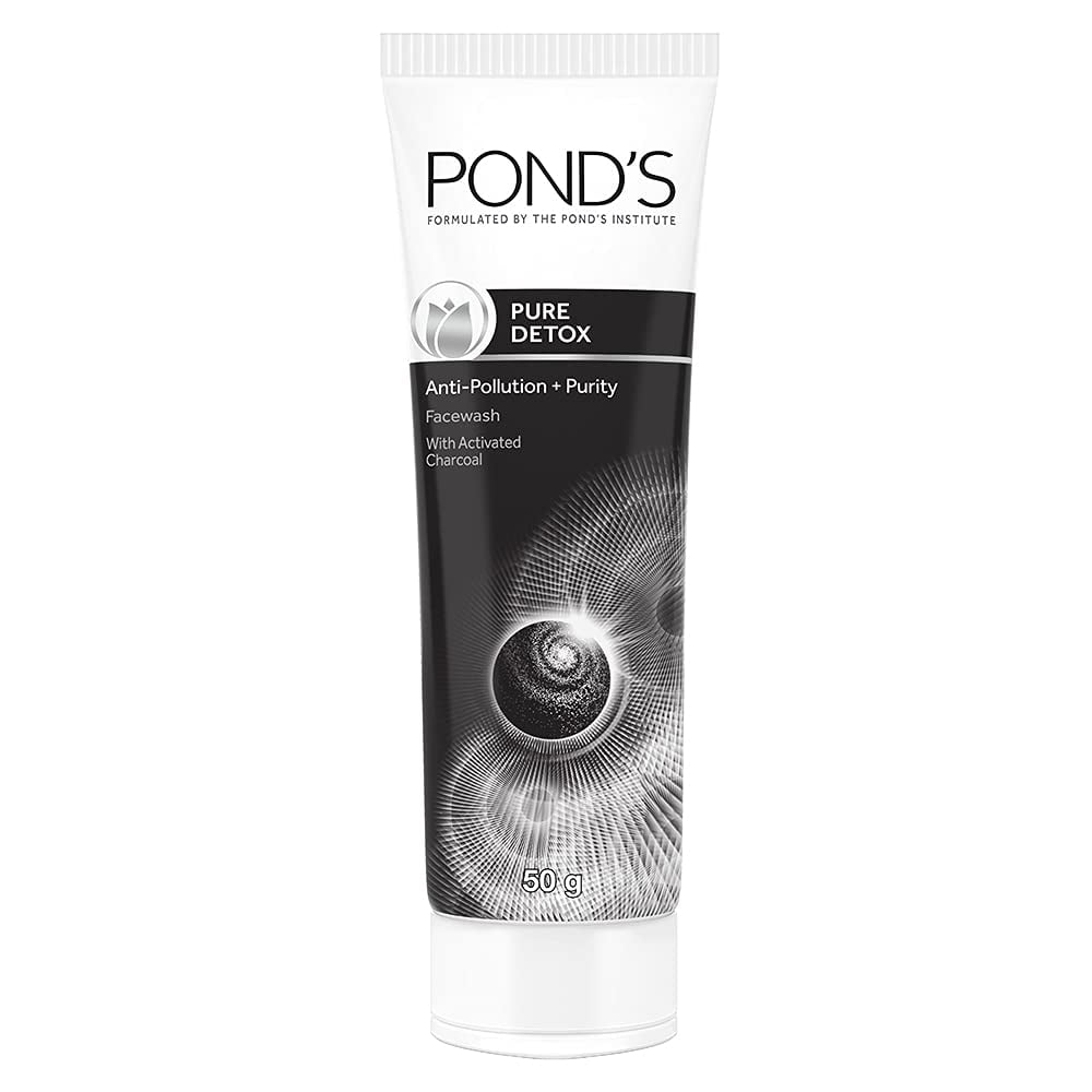 Pond's Pure Detox Pollution Clear Purity FaceWash - 50 G