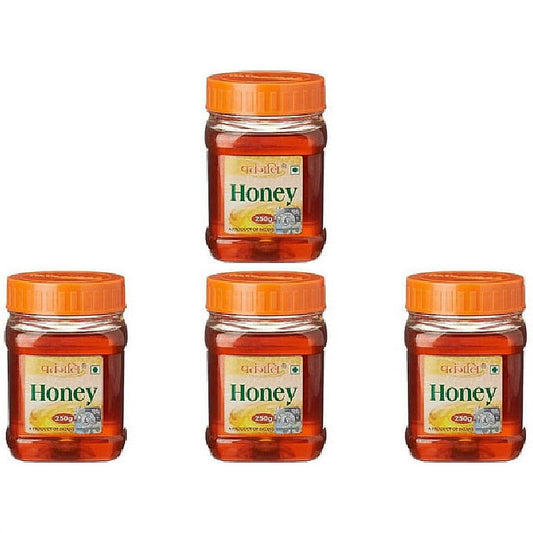 Pack Of 4 - Patanjali Honey - 250 Gm (8.8 Oz)