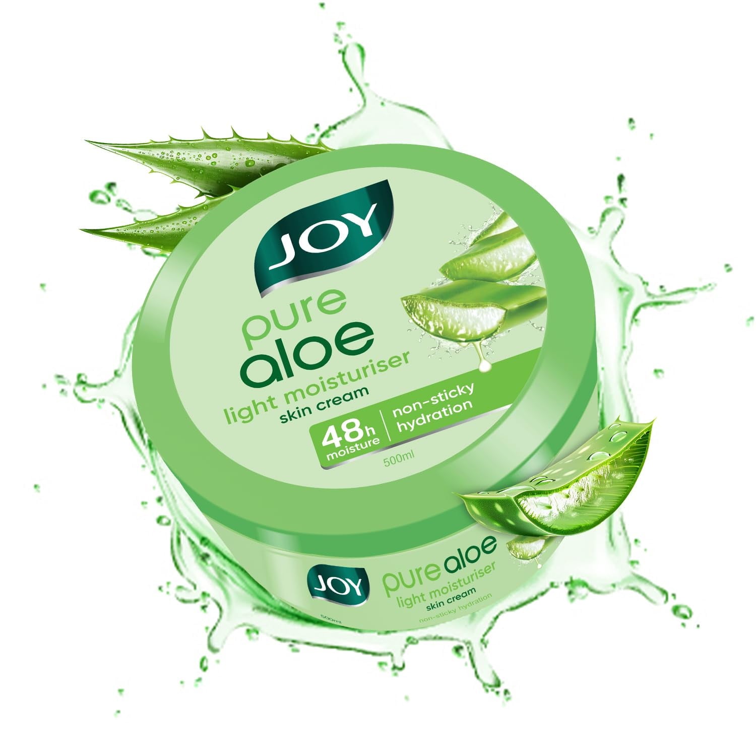 Joy Pure Aloe Multi Benefit Aloe Vera Moisturisers Skin Cream for Face & Body Normal to Oi