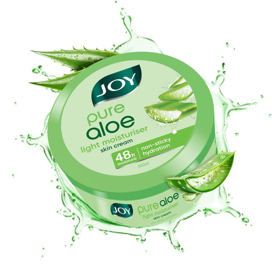 Joy Pure Aloe Multi Benefit Aloe Vera Moisturisers Skin Cream for Face & Body Normal to Oi