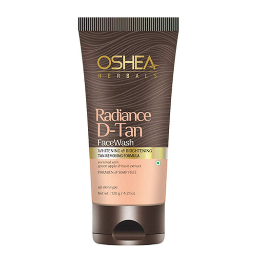 Oshea Radiance D-Tan FaceWash (White) - 120gm