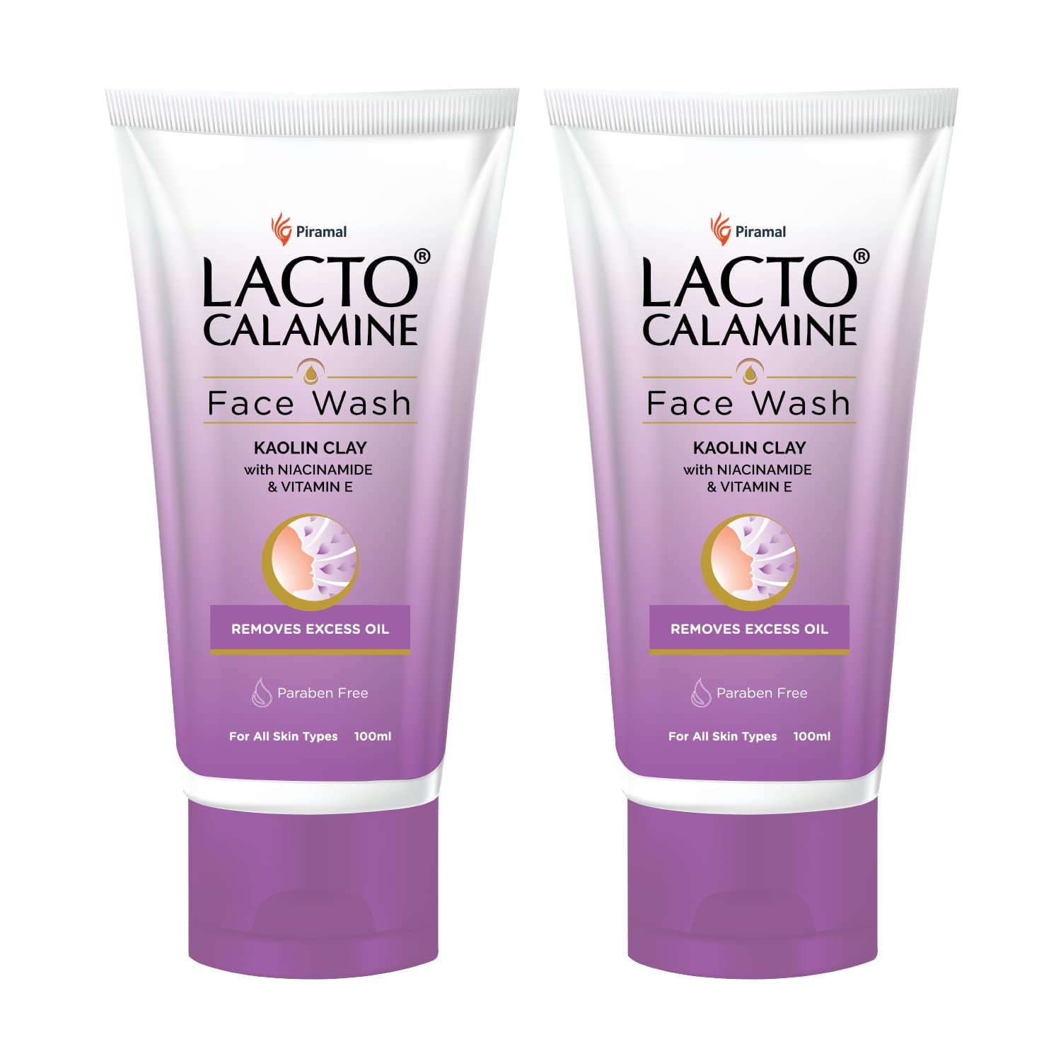 Lacto Calamine Daily FaceWash With Kaolin Clay, Niacinamide And Vitamin E For Oily Skin |