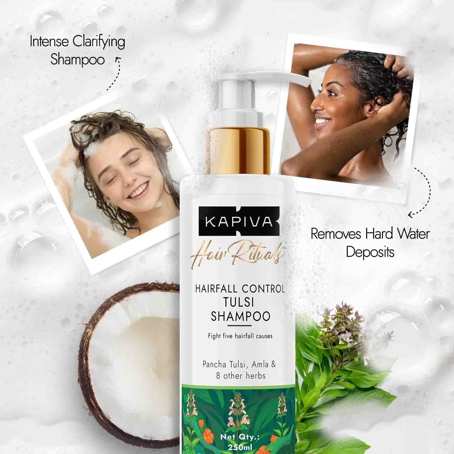 Kapiva Tulsi Anti Hairfall Shampoo 250ml