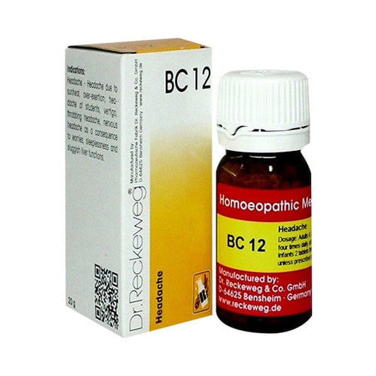 Dr. Reckeweg Bio-Combination 12 (BC 12) Tablet