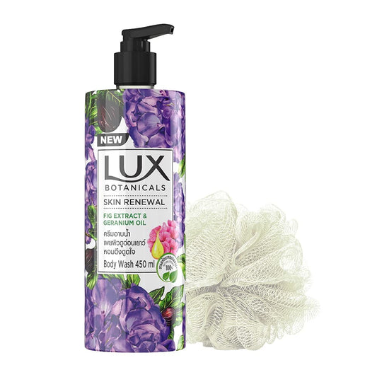 Lux Botanicals Skin Renewal NG01Shower Gel Natural Extracts, No Paraben - 450 ml /15.2 Fl.