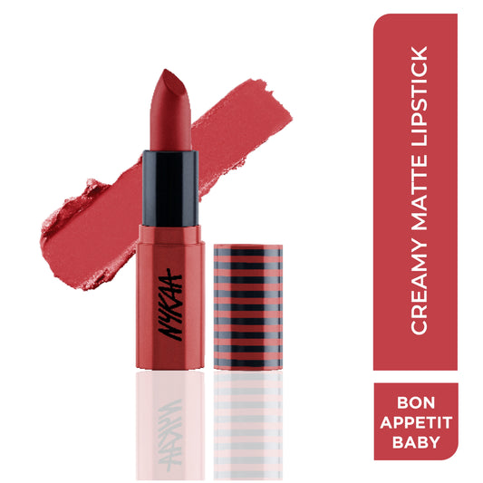 Nykaa So Creme! Creamy Matte Lipstick - Bon Appetit Baby