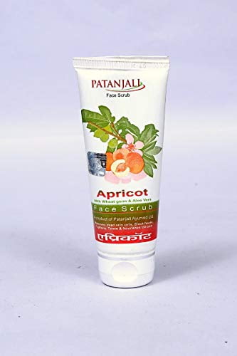 Patanjali Aloe Vera Apricot Scrub Tube pack of 2