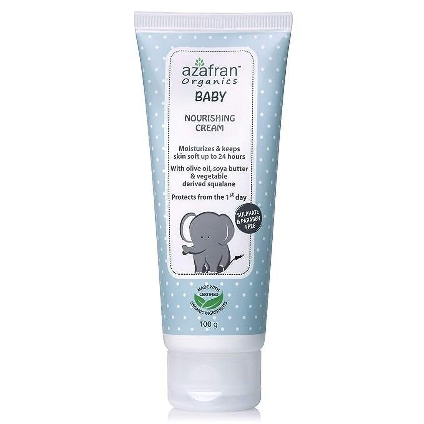 Azafran Baby Nourishing Cream, Gentle Baby Safe, Clinically Tested formula made using Cert