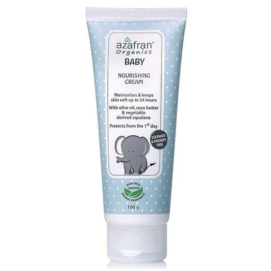 Azafran Baby Nourishing Cream, Gentle Baby Safe, Clinically Tested formula made using Cert