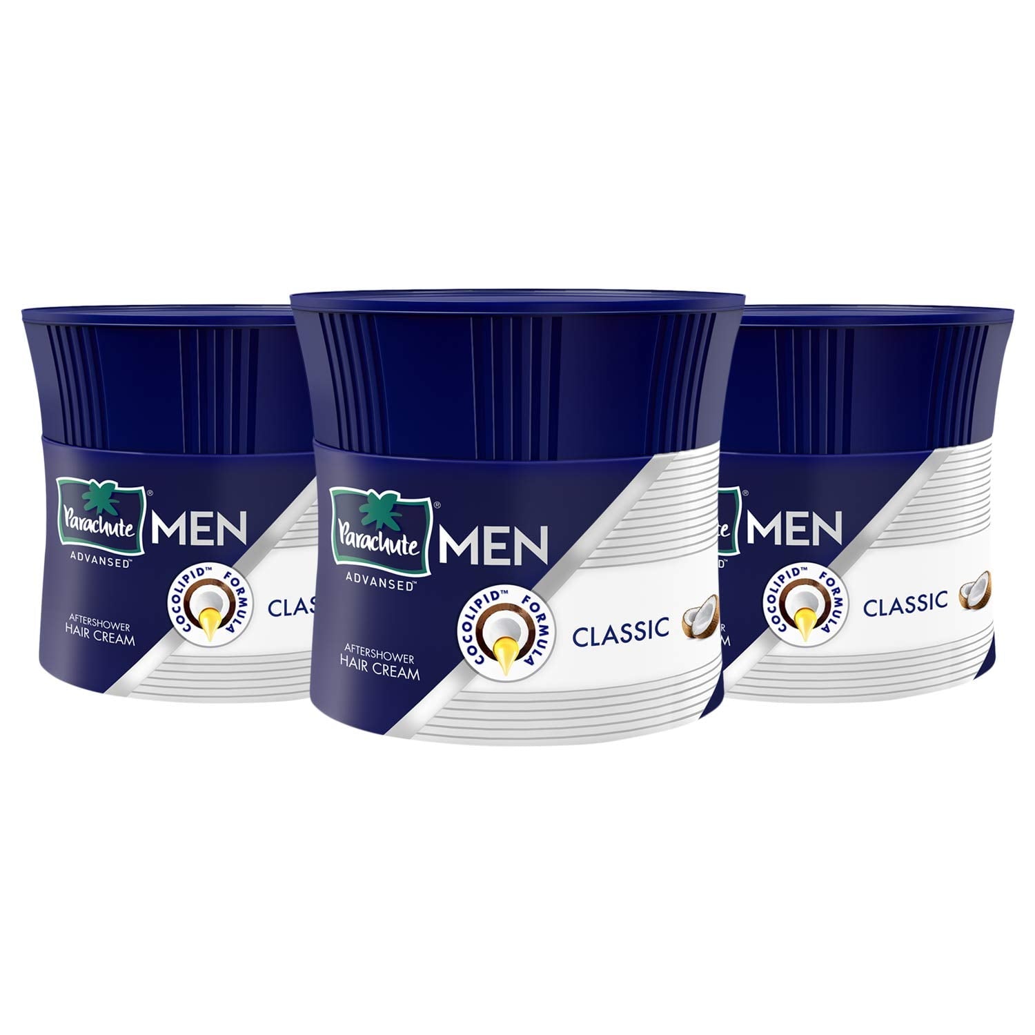 Parachute Hair Cream for Men, 100ml (Pack of 3)|Hair Cream After Shower