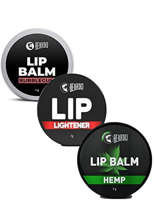 Beardo Bubblegum LipBalm | Hemp LipBalm | Lip Lightener | Moisturizer For Lip Lightening | Brightening | Lip Care For Dry, Cracked and Chapped lips | Lip Repair & Protection |