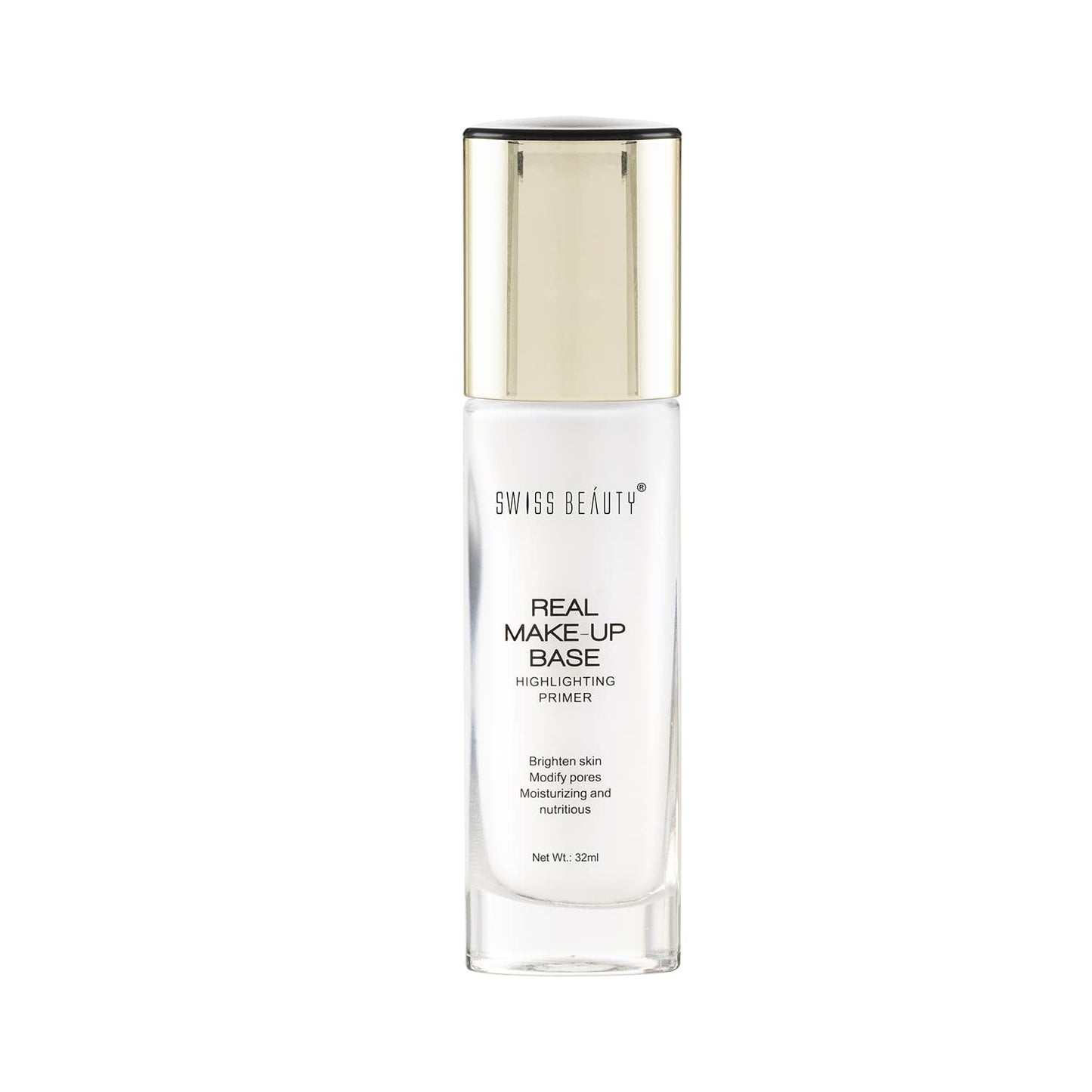 Swiss Beauty Highlighting Primer for Face, Golden Tint, 30 ml