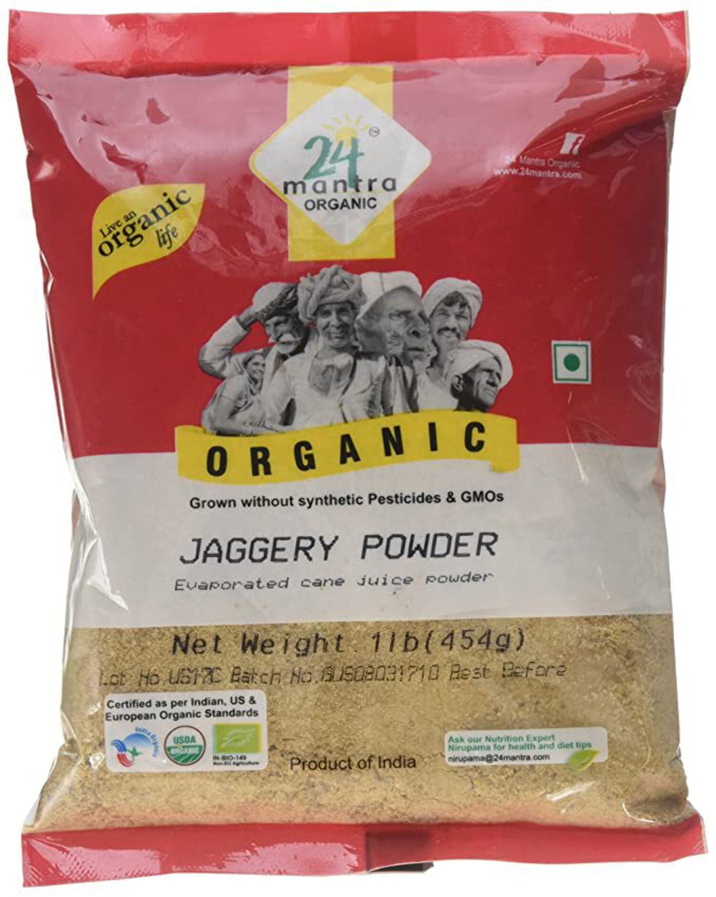 24 Mantra Organic Jaggery Powder