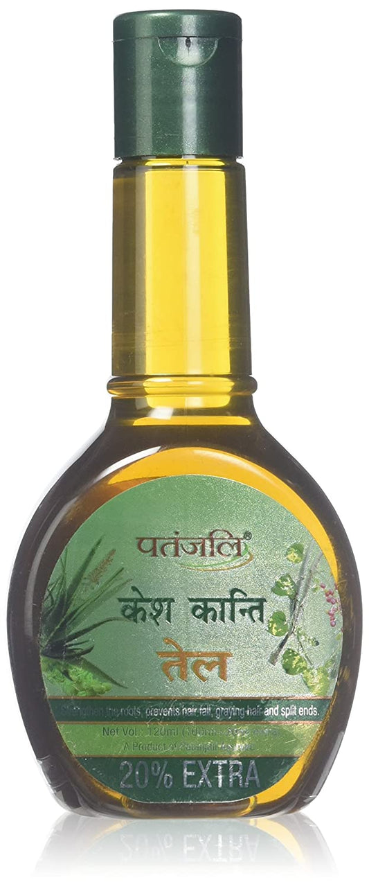 Patanjali Divya Kesh Kanti HairOil for Strong Hair Split Ends Grey Hair and Hairloss 100ml