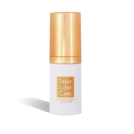 MyGlamm Treat Love Care 24 Hrs Antipollution Foundation-Refine (Nude)-14 ml | Long Lasting