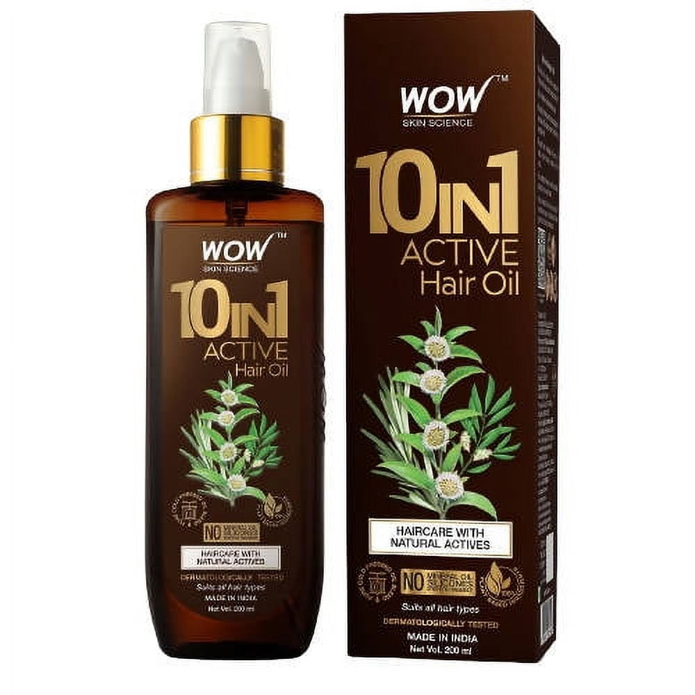 Wow Skin Science 10-in-1 Active HairOil -200 ml