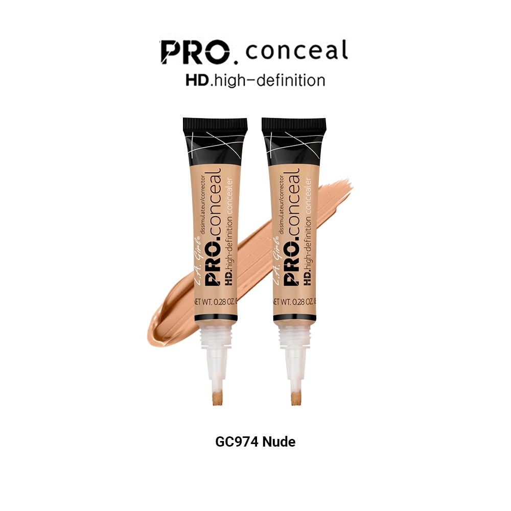 LA Girl Pro Conceal HD Concealer ( Pack Of 2 ) Nude GC974